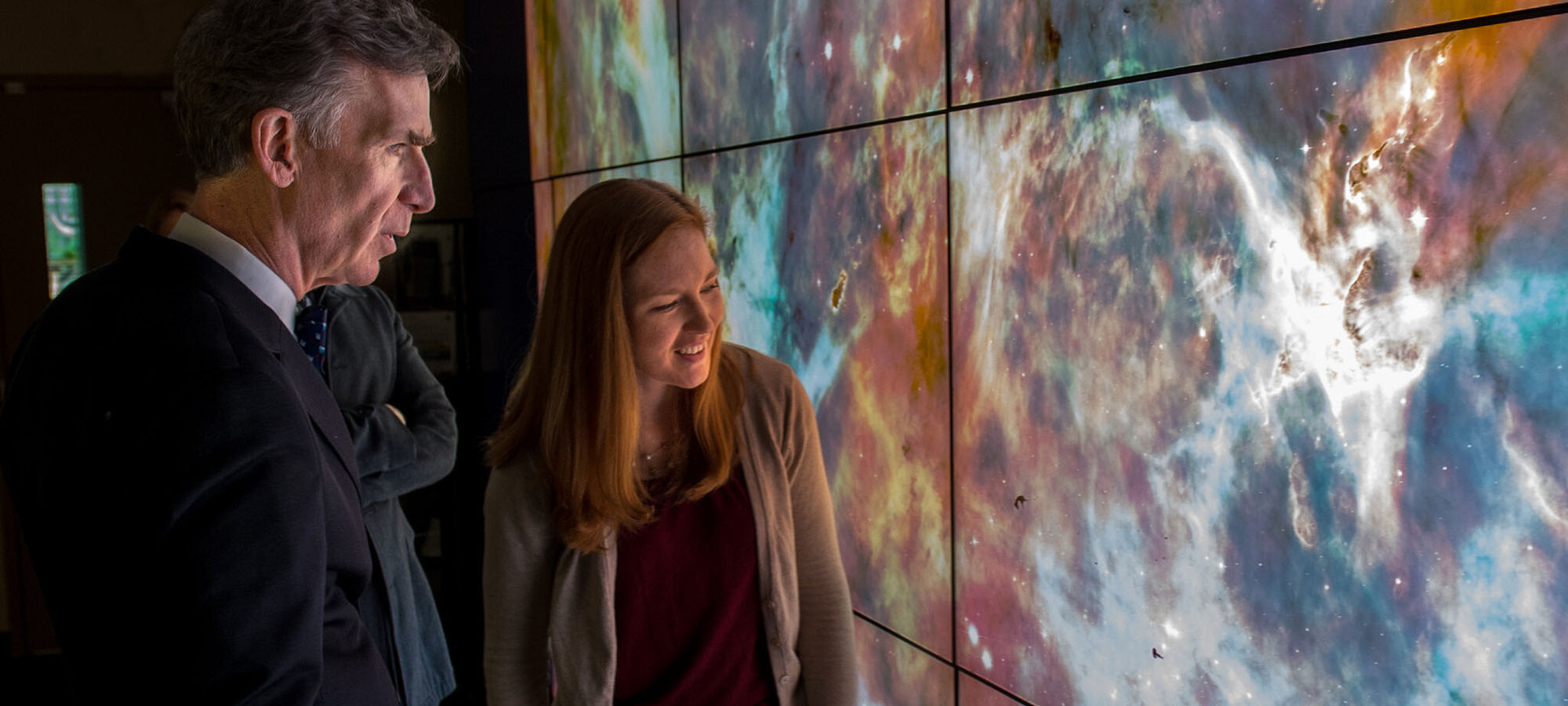 Astrophysicist and NASA Lead Amber Straughn talks with Bill Nye the Science Guy